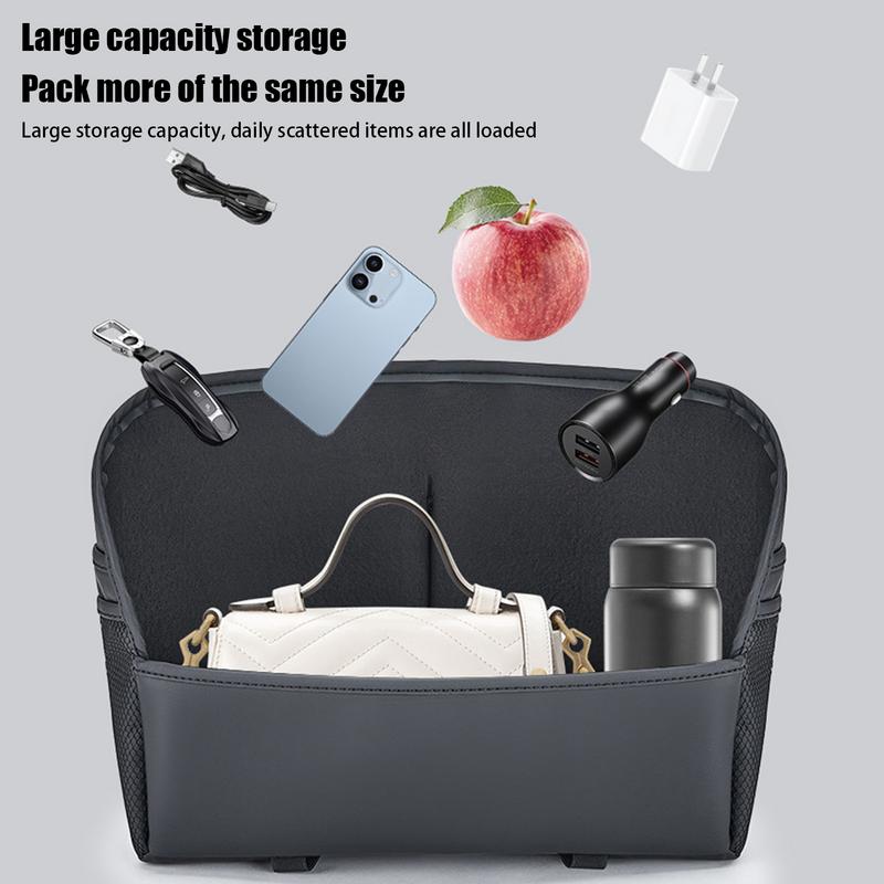 Car Seat Back Organizer Hangable Backseat Car Organizer Hangable Car Seat Organizer Pouch Multifunctional Car Headrest Storage