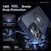 Metal Ring Stand Magnetic Phone Case For iPhone 16 13 12 17 Pro Max 14 15 Plus For Magsafe Matte Protector Cover With Lens Glass