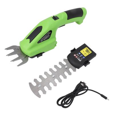 2 w 1 akumulatorowa nożyca do trawy i żywopłotu, akumulator litowo-jonowy 1300 MAH, elektryczna ręczna maszynka do strzyżenia