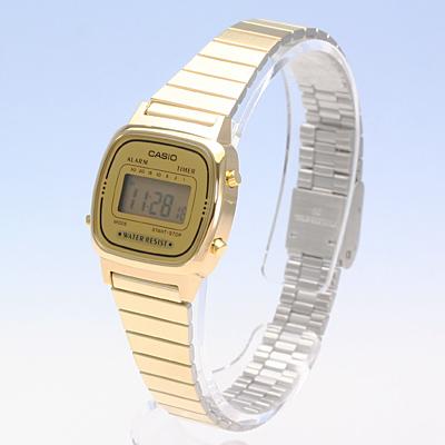CASIO QUARTZ CASIOQUARTZ LA670WGA-9 Digital Gold Wrist Watch For Women