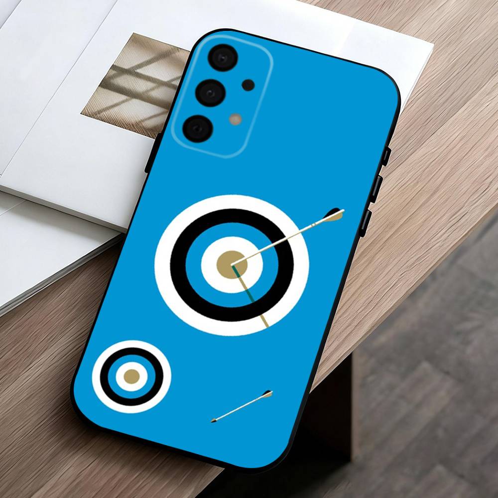 A-Archery S-Sprot   Phone Case For Samsung Galaxy A73,A72,A71,A70,A53,A52,A51,Soft Silicone Black Cover