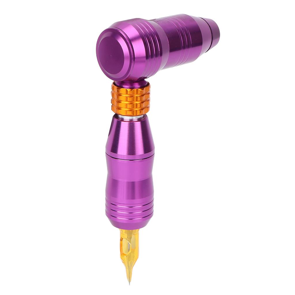 Rotary Tattoo Machine 30 Cartridge Needles Tattoo Foot Pedal Complete Tattoo Motor Pen Kit Purple