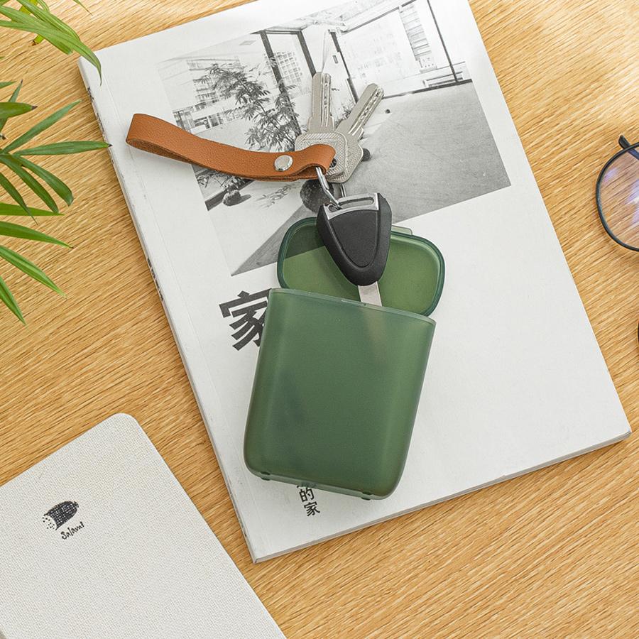 Desktop Data Cable Storage Box Dustproof With Cover Mobile Phone Charger Box Transparent Cable Wire Container Box in Office Home