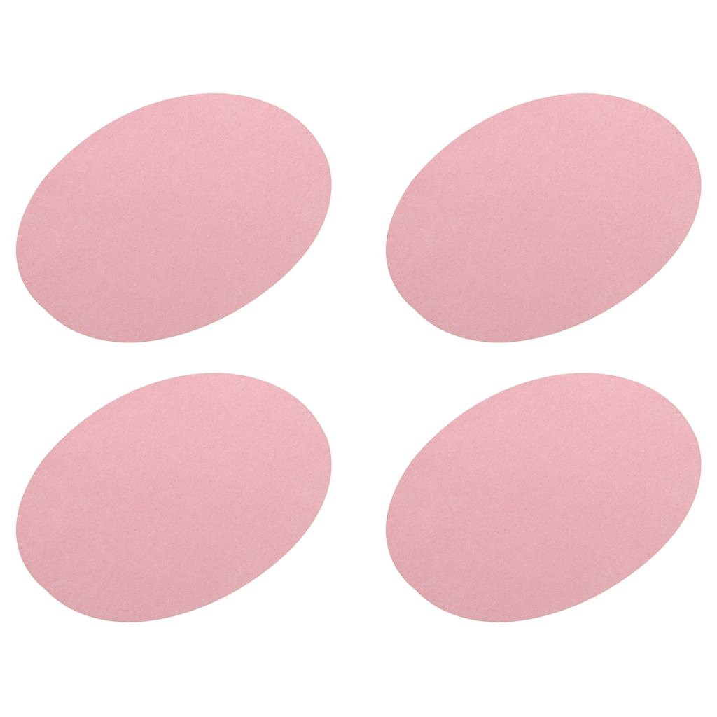 4 Pack Elbow Knee Iron-on Fabric Patches Repair Patches Oval for Clothing Repair Crafts Repair Kit Backpack Shoes Decoration