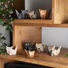 TUMETINSS DIY Origami Cat Papercraft Kit Cute Cat Motif Origami Art Set for Adults and Teens Perfect for Desk Decoration or Gifts Enjoy 3D Crafting