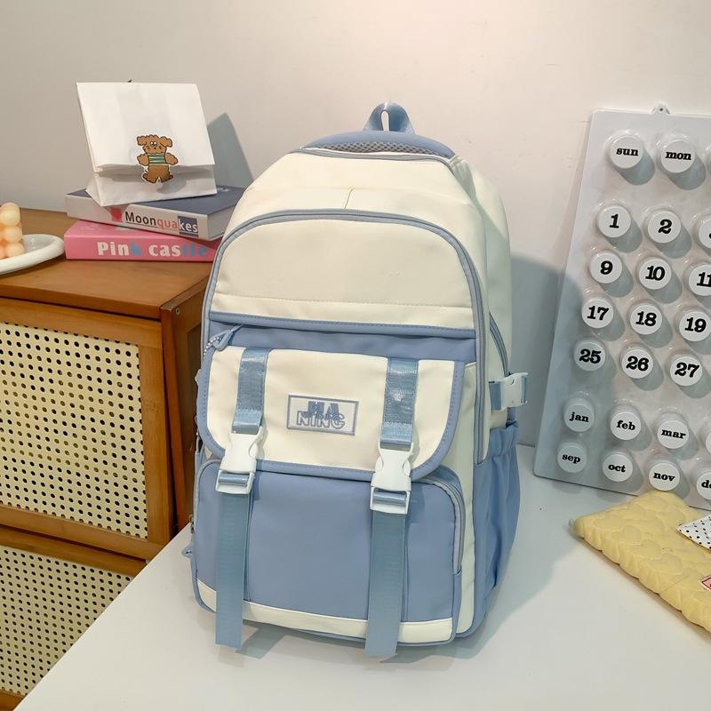 Junior School Bag Women's Large Capacity Lightweight Backpack