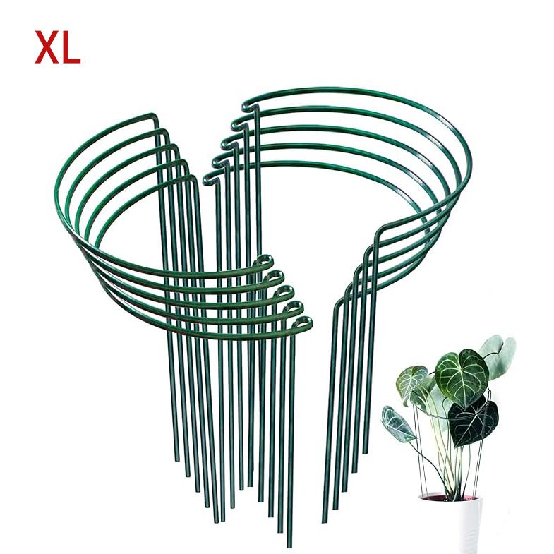 

10 шт. кольев для растений, кольев для поддержки растений, опор для растений, клеток для пионов, садовых кольев, клеток для уличных комнатных растений XL