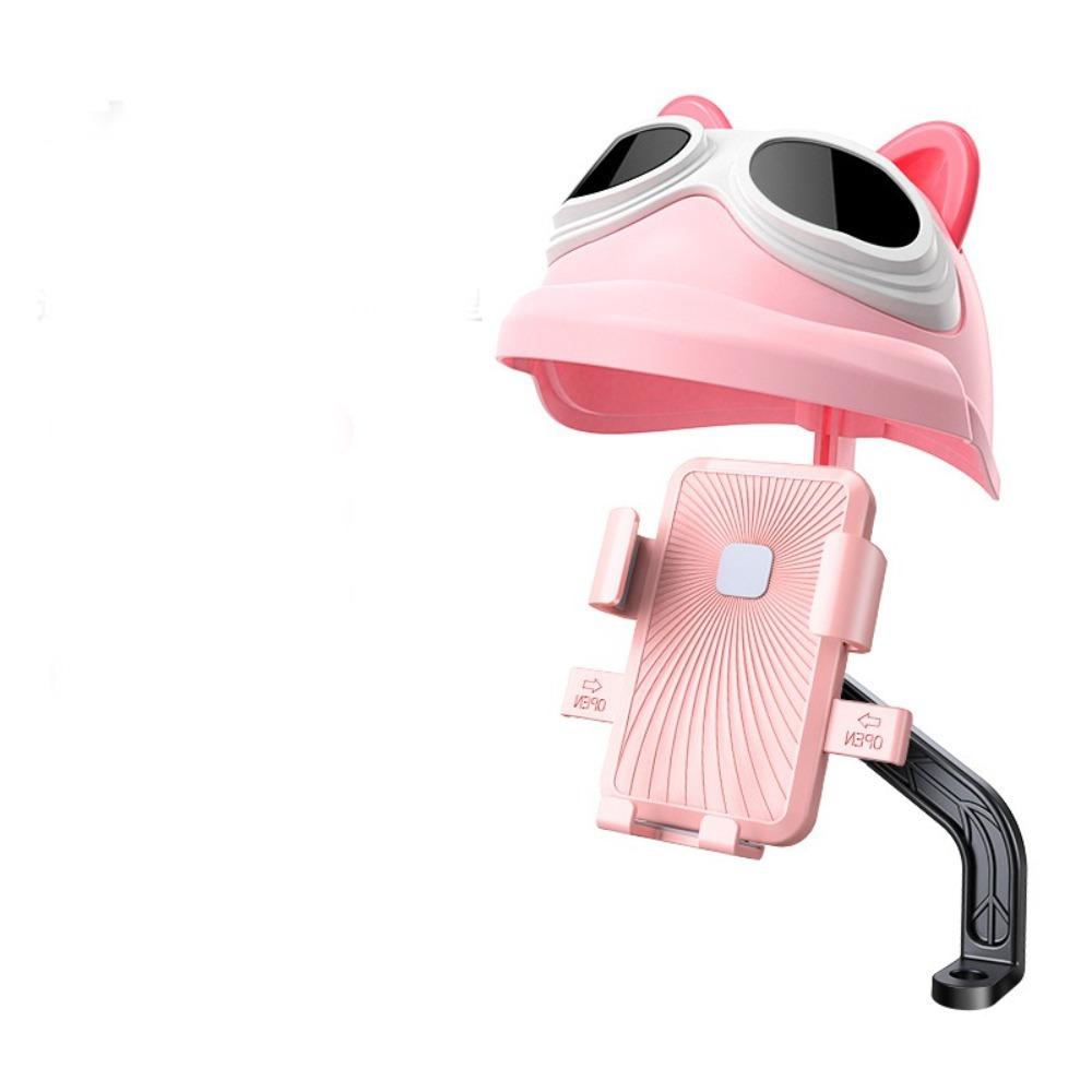 Waterproof Motorcycle Mobile Phone Holder With Sun Visor Electric Bicycle Phone Bracket  Sport Bike