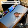 Großes Mauspadd Taylor Swift Benutzerdefinierter Name Text Personalisierte Schreibtischunterlage Rutschfestes Gaming-Pad