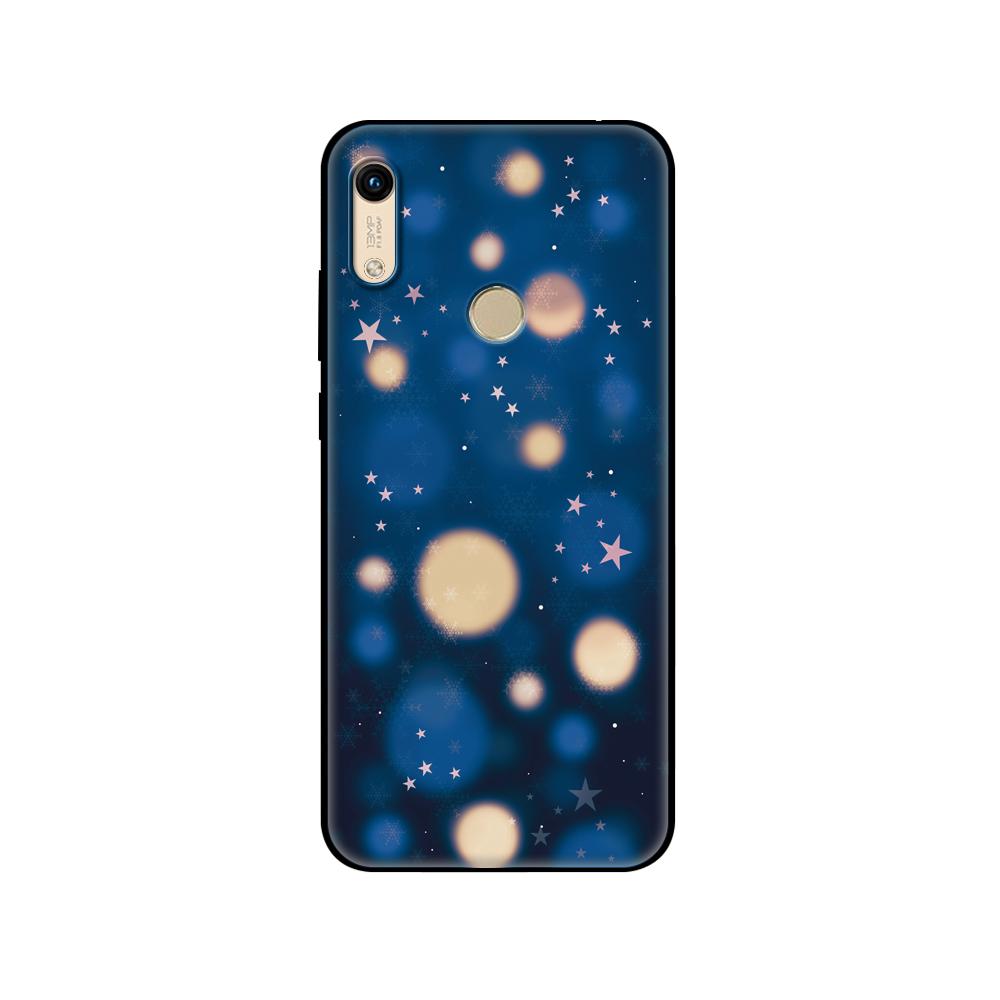 Black Tpu Case For Honor 8a Prime 8s 9 10X Lite 9A 9C 9X Premium Pro 9S Case Cover Winter New Year Christmas