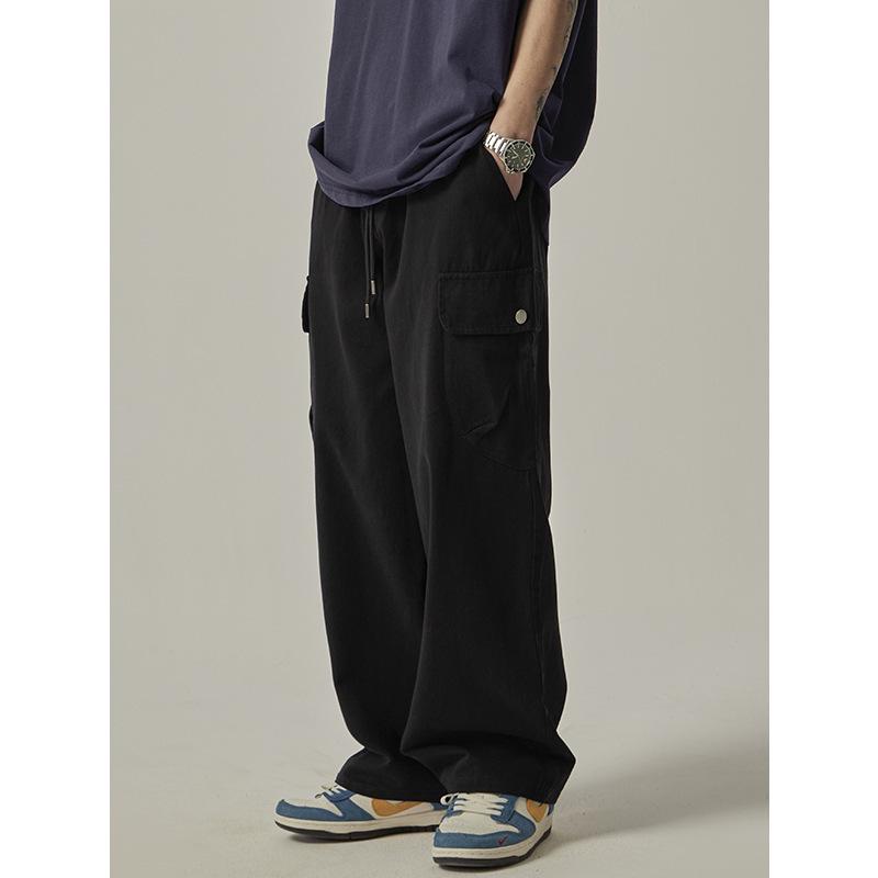 Men's Trendy Retro Japanese-Style Loose Wide-Leg Pants for Summer