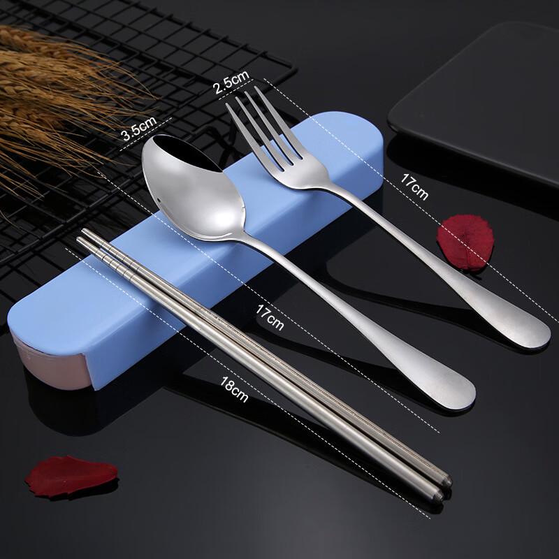 Abay Stainless Steel Portable Cutlery Set