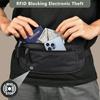 Hırsızlığa Karşı RFID Korumalı Seyahat Fanny Paketi Pasaport Tutucu İnce Seyahat Cüzdanı Kadınlar ve Erkekler için