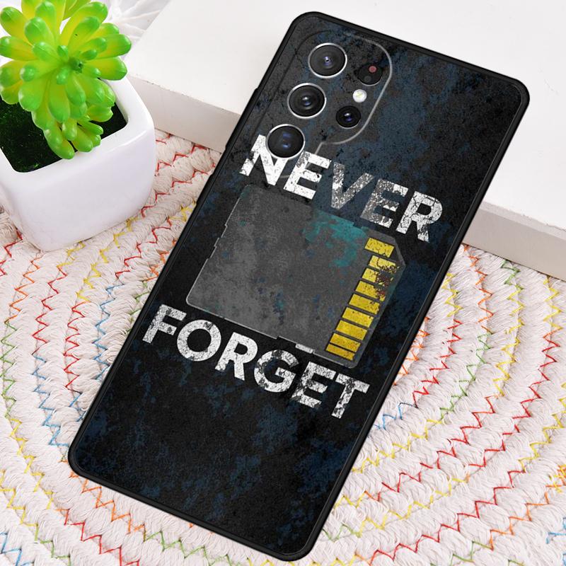 Never Forget To Make A Life Silicone Phone Case For Samsung Galaxy note 10 pro S26 S25 S24 S23 S22 S21 Plus S25Ultra Capa Cover