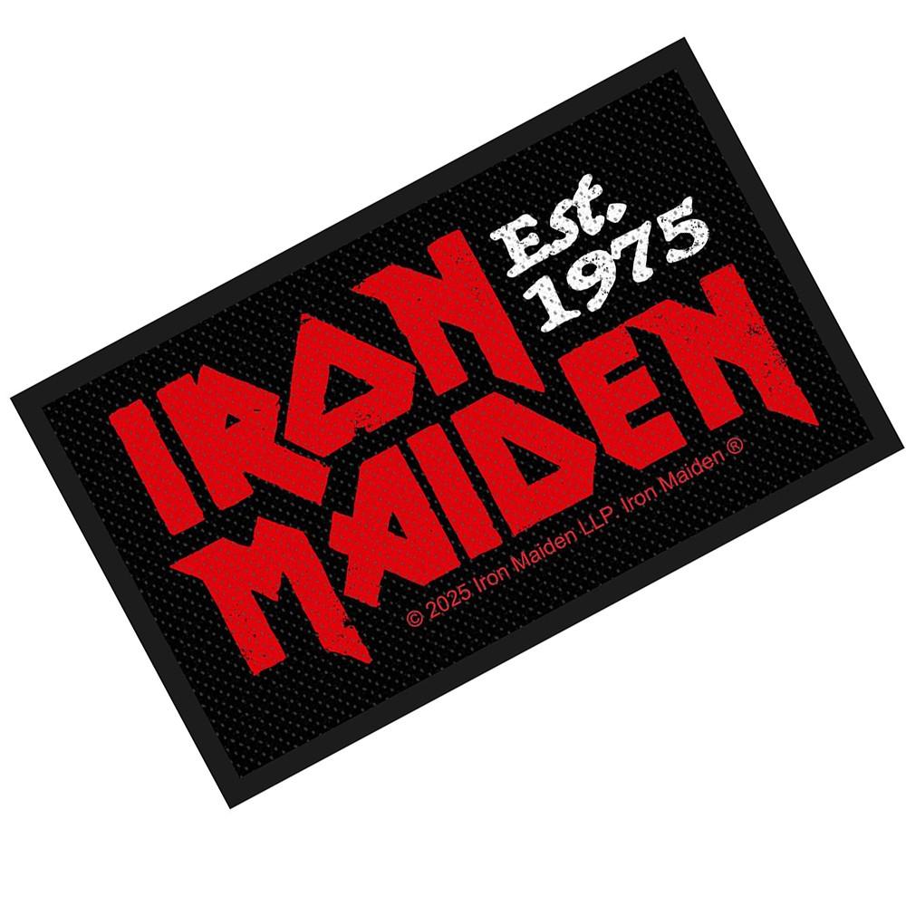 Iron Maiden Is. 1975 Woven Patch