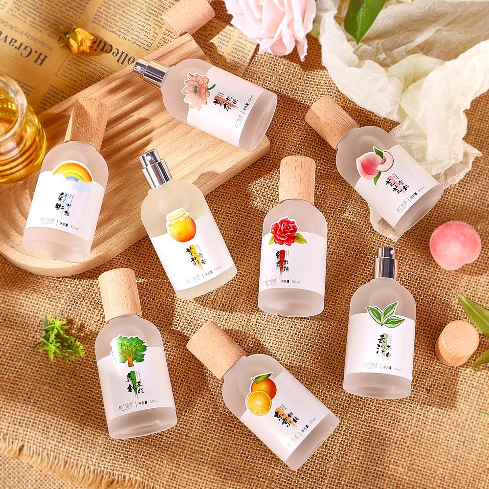 Light citrus perfume, fresh ladies long-lasting perfume, jasmine rose perfume