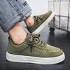 Cheap Green Man Urban Sneakers Big Size 47 48 Platform Men’s Skateboarding Shoes Harajuku Low Cut Male Skate Shoe Zapatos Hombre
