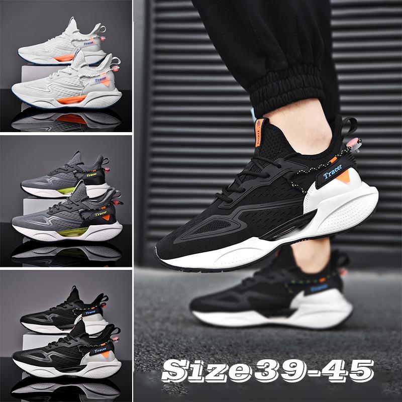 

Новая Casua Спортивная обувь Кроссовки Открытый бег Дышащий Комфортный Мода Сетка Мужская спортивная обувь Размер 39-45