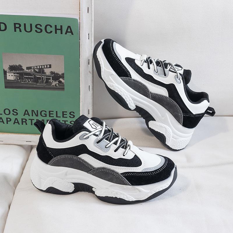 

Dad Shoes Girl 2021 Autumn New Student Casual Fashion Versatile Breathable Lightweight Sports Running Shoes Tide 40