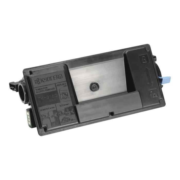 Cartouche De Toner - Kyocera - TK 3160 - Noir - Original - Compatible ECOSYS P3045dn, P3050DN, P3055DN