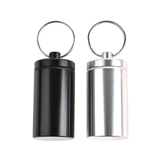 Pill Keychain Water-proof Rust Resistance Daily Using Small Pocket Pill Box Keychain