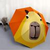 1pc Capybara IconAutomatic Open/close Folding Umbrella, Compact Portable Travel Umbrella, Perfect Birthday/Holiday, Cute Umbrella y009