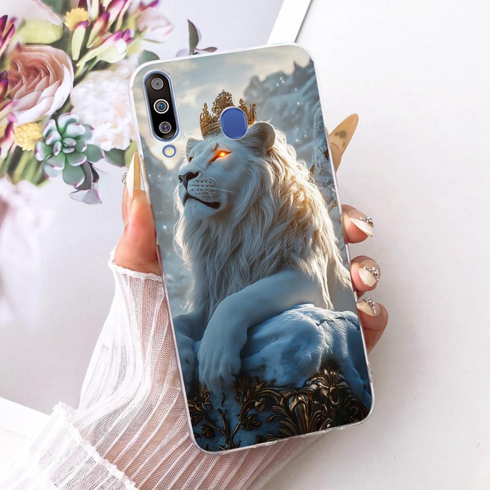 Für Samsung A40S Hülle Transparent Niedliche Katze Mode Schmetterling Lustig Bemaltes Gehäuse Für Samsung Galaxy A40S Abdeckung SM-A3050