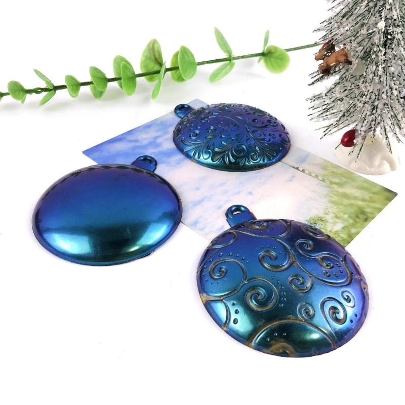 3 Styles DIY Christmas Series Keychain Silicone Epoxy Mold DIY Necklace Pendant Jewelry Crafting Mold for Christmas Gift