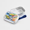 Skater Aluminum Bento Box for Kids, 370ml Capacity, Insulated Storage, Lunch Belt Included, Made in Japan, Plarail 24 Series, Boys ALB5NV-A
