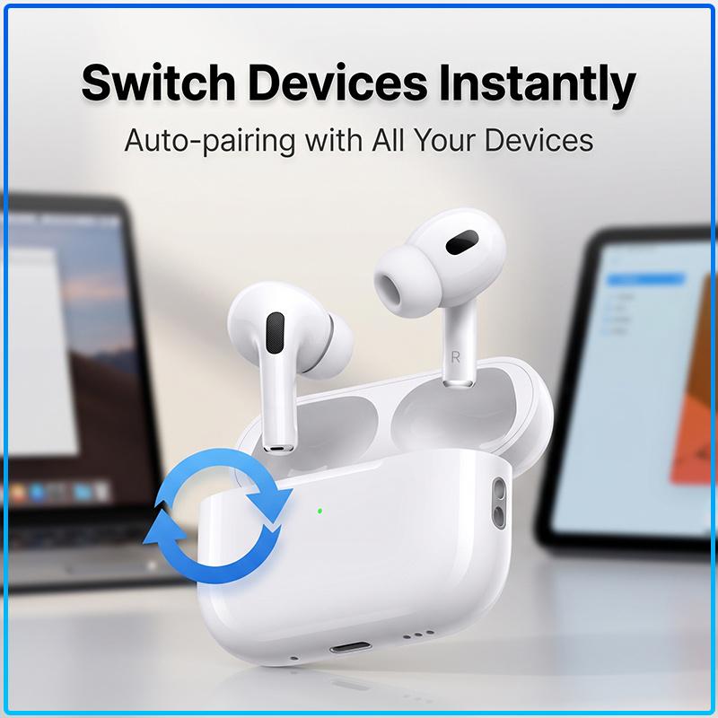 1:1 Pro 2nd TWS True Wireless Bluetooth Earbuds 30 Hours Playtime With Charging Case In-ear Headphones Long Battery Life Earphones