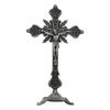  Exquisites Metal Tabletop Crucifix Figurine Unique Stylish Designs Enhances Living Space Enthusiasts Collection