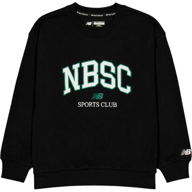 New Balance Sweatshirt NB Black Teenagers 7ZE35043-BK 140