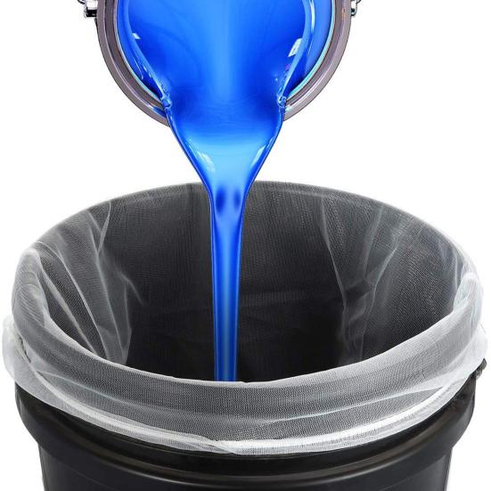 Paint Liquid Strainer Filter Bag Large Capacity Fine Mesh Design Elastic Paint Liquid Strainer Filtering Bag Accessories