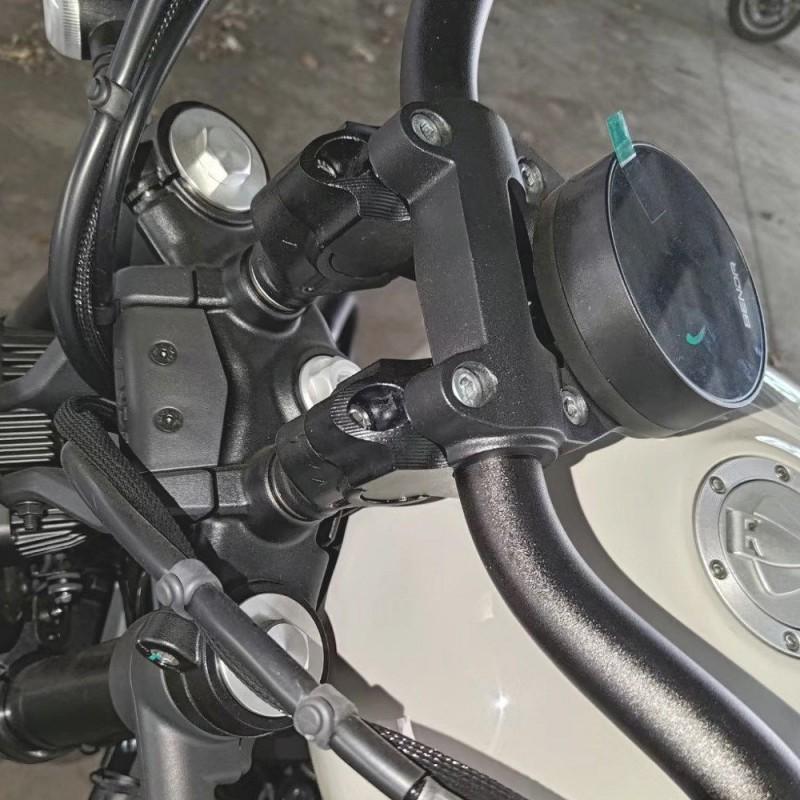 Motorcycle Handlebar Riser Spacer Kit Benelli BN500 Graystone 350 707 Height Rearward Adjustment