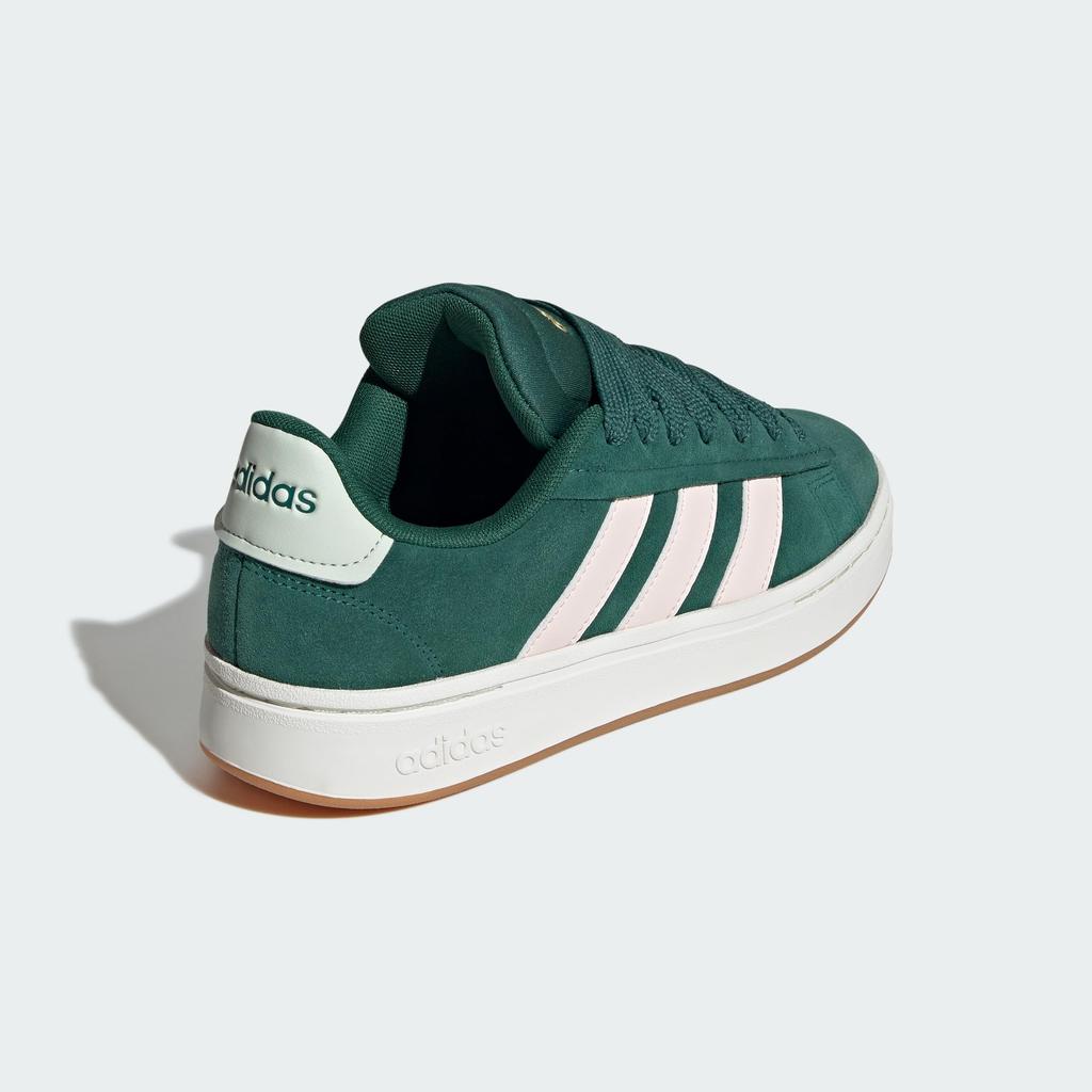 Adidas Grand Court Alpha Size Green and Pale Pink Women's Sneakers, 24.0,