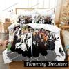 Fashion Anime 3D The Bleach Bedding Sets Duvet Cover Set With Pillowcase Twin Full Queen King Bedclothes Bed Linen Home Textile