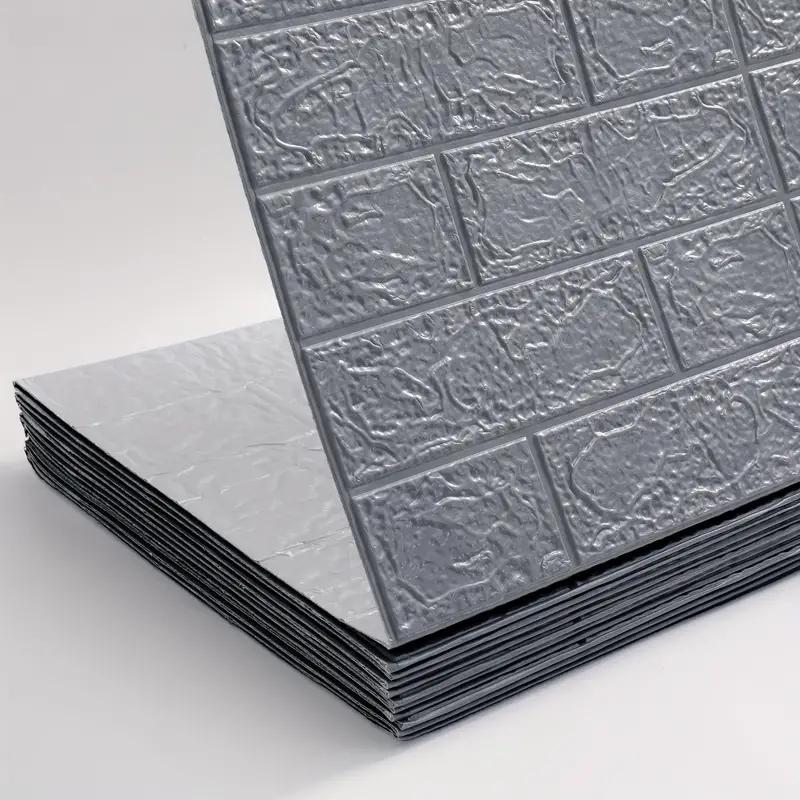 70cm*2m 3D Měkká Pěnová Cihlová Samolepka na Tapetu DIY Samolepicí Obývací Pokoj Domov Kuchyň Koupelna Dekor Tapeta Oloupni a Nalep