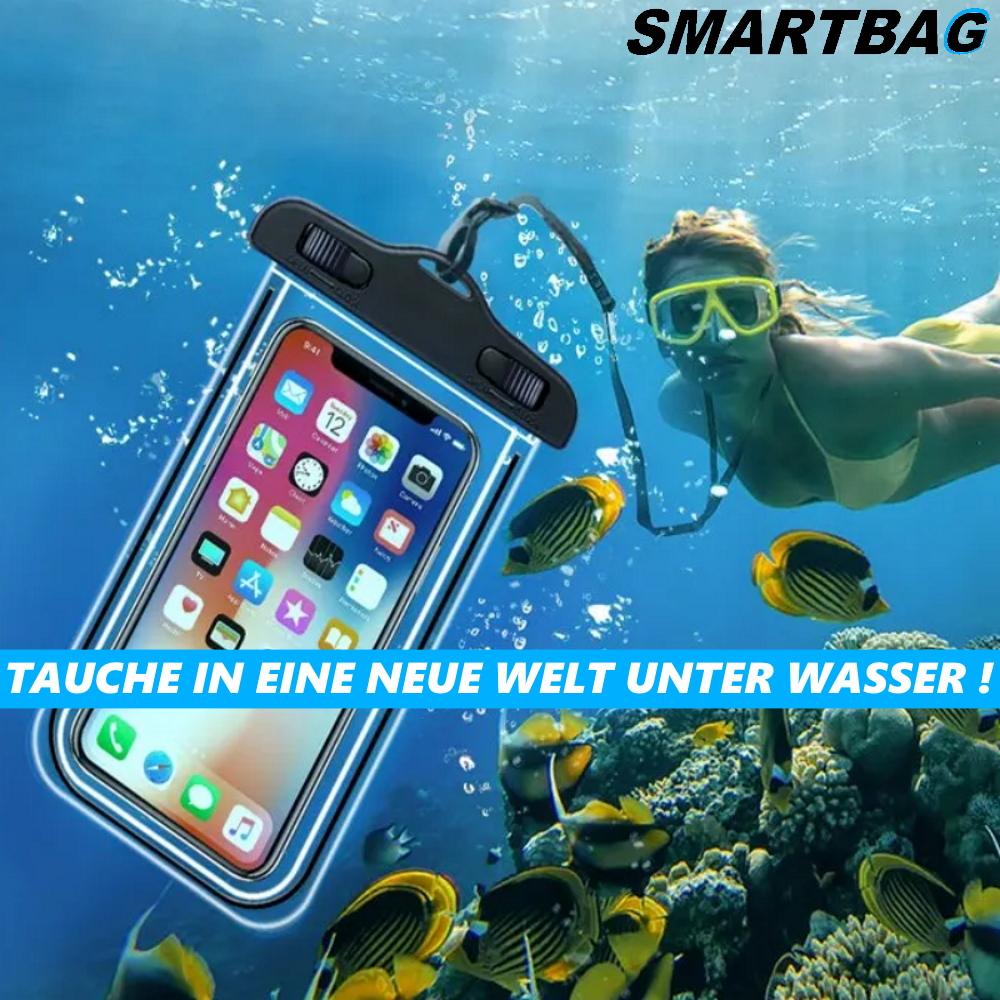 SMARTBAG Handy Schutzhülle Handytasche wasserdicht universal [2er Set]