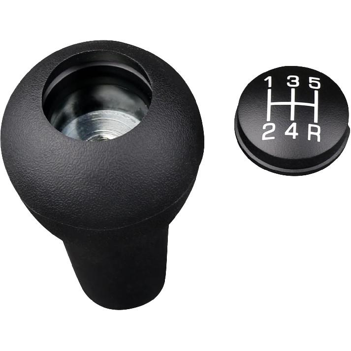TQPONLY 5 Speed Gear Shift Shifter Knob,Compatible With Dodge Ram Dakota/Jeep Cherokee Wrangler Manual Gear Shift Lever Handles Replaces 52104174
