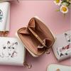 New Fresh and Sweet Women's Wallet Anime Cartoon Leather Embossed Wallet Change Bag Storage