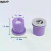 Ceramic Core 80 Degree Agricultural Sprayer Nozzle Ceramic Core Anti-drip Ceramic Hollow Cone Nozzle High Pressure Mist Nozzle