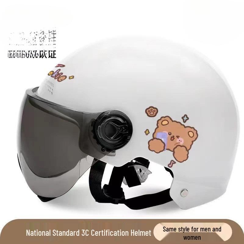 

Certified Unisex Electric Vehicle Helmet: All-Season Battery Motorcycle Riding Helmet with Free Shipping