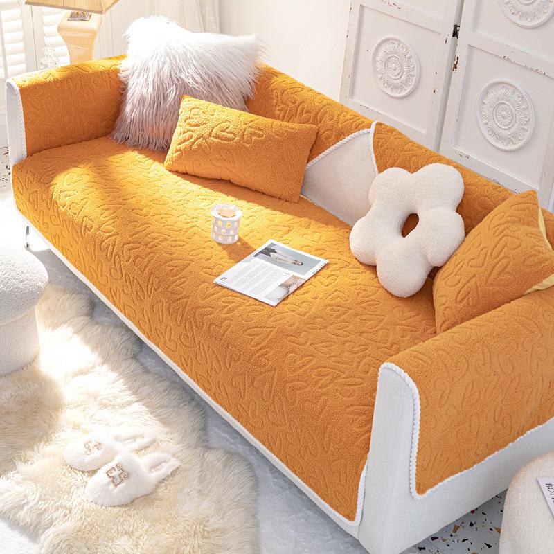 Толстая подушка для дивана из овечьей шерсти — фото 6