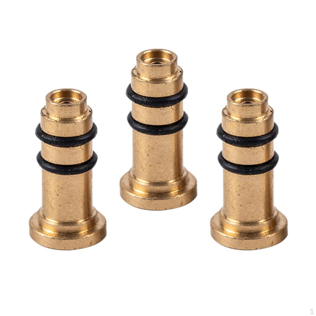3 Pack Butane Refill Adapter for Gas Tank Nozzle Cylinder Canister