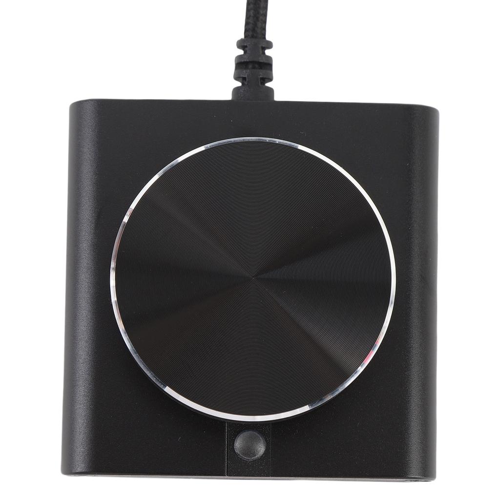 USB Volume Control Knob for PC External Media Adjustment Controller with 1 Key Mute Function Plug and Play Support for