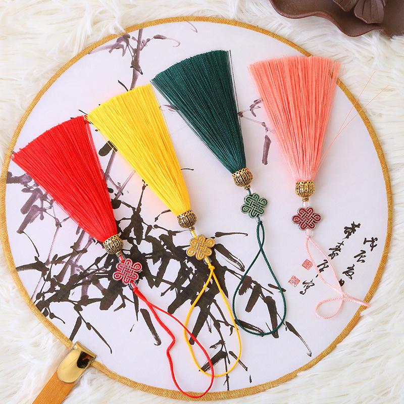 8CM Chinese Knot Tassel Bookmark & Pendant Jewelry Decoration