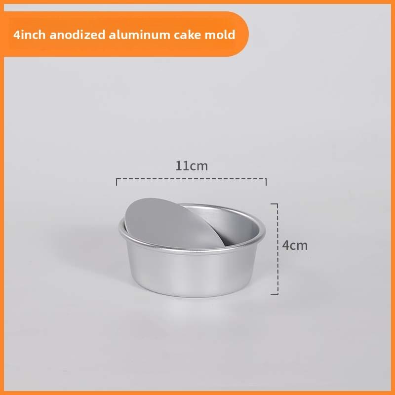 Cake Mold Live Bottom Baking Pan Mousse Oven Making Bread Chiffon Abrasive Tool Round 468 Four or Six Inch Embryo