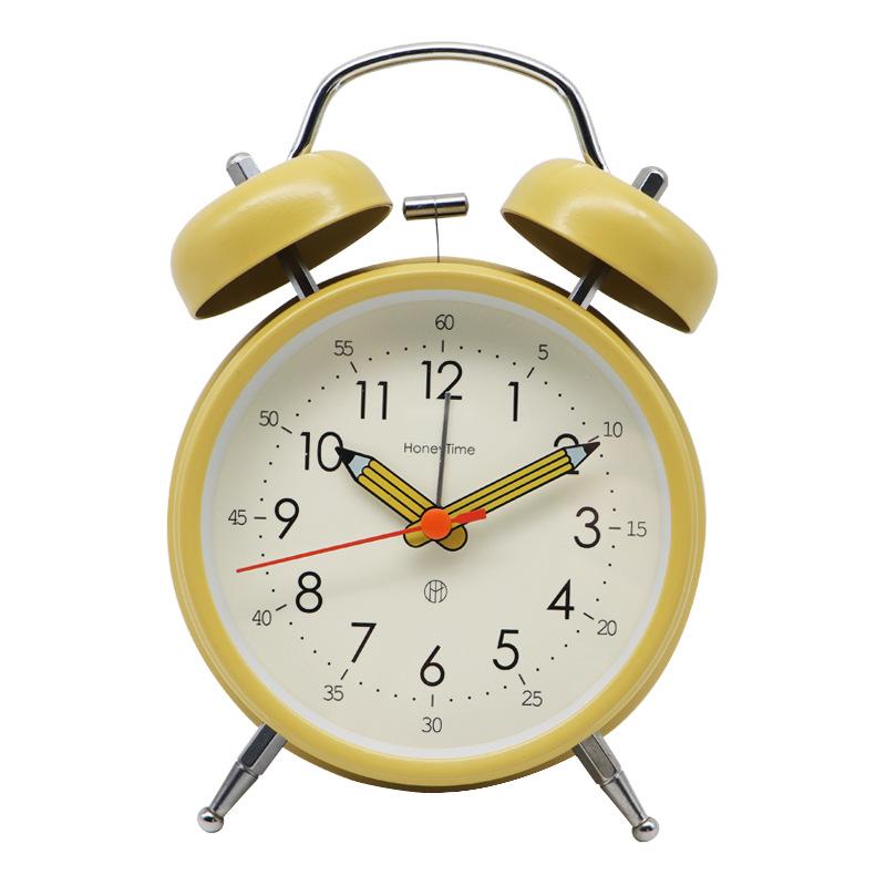 Small Alarm Clock for Students To Wake Up Artifact Boy Special Clock for Primary School Students Home Silent Desktop High-value Clock