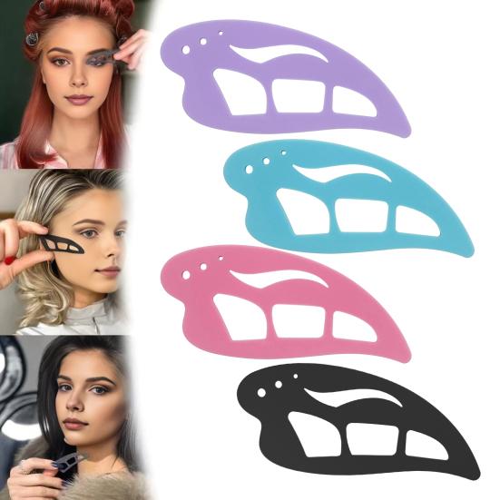 Silicone Eyeliner Stencil Eyeshadow Guide Reusable Makeup Tool for Precise Winged