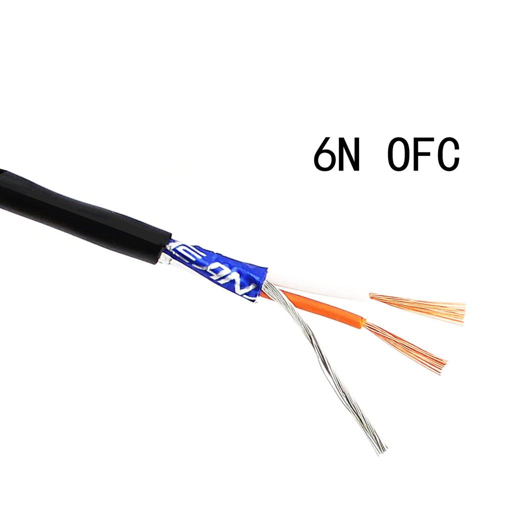 Cabo de Conversão luxferre 4,4mm Balanceado para 6,35mm 1,5m Adaptador TRS para NW-WM1A WM1Z ZX300 TA-ZH1ES PHA-2A Microfone Alto-falante Amplificador Extensão Cabo de Áudio